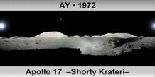 AY Apollo 17  Shorty Krateri