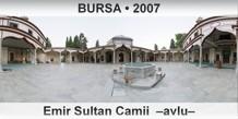 BURSA Emir Sultan Camii  Avlu