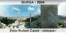 BURSA Emir Sultan Camii  Minare