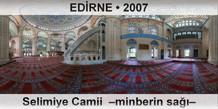 EDRNE Selimiye Camii  Minberin sa