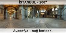 STANBUL Ayasofya Camii Sa koridor