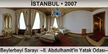 STANBUL Beylerbeyi Saray  II. Abdulhamit'in Yatak Odas