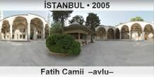 STANBUL Fatih Camii  Avlu