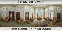 STANBUL Fatih Camii  Hnkr odas