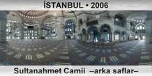 STANBUL Sultanahmet Camii  Arka saflar
