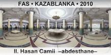 FAS  KAZABLANKA II. Hasan Camii  Abdesthane