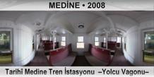 MEDNE Tarih Medine Tren stasyonu  Yolcu Vagonu