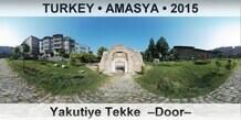 TURKEY • AMASYA Yakutiye Tekke  –Door–