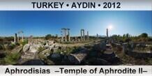 TURKEY • AYDIN Aphrodisias  –Temple of Aphrodite II–
