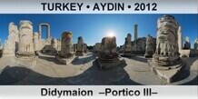 TURKEY • AYDIN Didymaion  –Portico III–