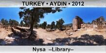 TURKEY • AYDIN Nysa  –Library–