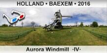HOLLAND • BAEXEM Aurora Windmill  ·IV·