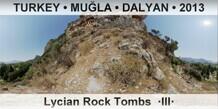 TURKEY • MUĞLA • DALYAN Lycian Rock Tombs of Dalyan  ·III·