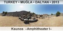 TURKEY • MUĞLA • DALYAN Kaunos  –Amphitheater I–