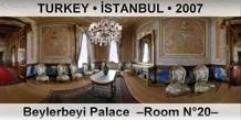 TURKEY • İSTANBUL Beylerbeyi Palace  –Room N°20–