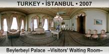 TURKEY • İSTANBUL Beylerbeyi Palace  –Visitors' Waiting Room–