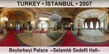 TURKEY • İSTANBUL Beylerbeyi Palace  –Selamlık Sedefli Hall–