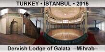 TURKEY • İSTANBUL Dervish Lodge of Galata  –Mihrab–