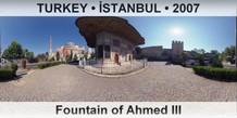 TURKEY • İSTANBUL Fountain of Ahmed III