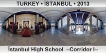 TURKEY • İSTANBUL İstanbul High School  –Corridor I–
