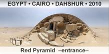 EGYPT • CAIRO • DAHSHUR Red Pyramid, Entrance