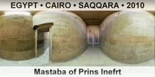 EGYPT • CAIRO • SAQQARA Mastaba of Prins Inefrt