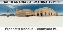 SAUDI ARABIA • AL-MADINAH Prophet's Mosque  –Courtyard IV–