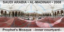 SAUDI ARABIA • AL-MADINAH Prophet's Mosque  –Inner courtyard–