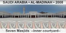 SAUDI ARABIA • AL-MADINAH Seven Masjids  –Inner courtyard–