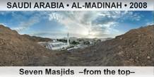 SAUDI ARABIA • AL-MADINAH Seven Masjids  –From the top–