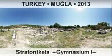 TURKEY • MUĞLA Stratonikeia  –Gymnasium I–