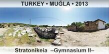 TURKEY • MUĞLA Stratonikeia  –Gymnasium II–