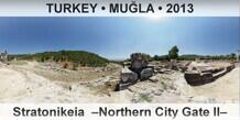 TURKEY • MUĞLA Stratonikeia  –Northern City Gate II–