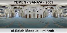 YEMEN • SANA'A al-Saleh Mosque  –Mihrab–