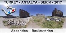 TURKEY • ANTALYA • SERİK Aspendos  –Bouleuterion–