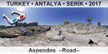 TURKEY • ANTALYA • SERİK Aspendos  –Road–