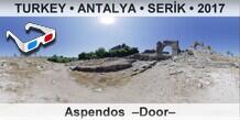 TURKEY • ANTALYA • SERİK Aspendos  –Door–