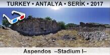 TURKEY • ANTALYA • SERİK Aspendos  –Stadium I–