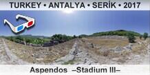 TURKEY • ANTALYA • SERİK Aspendos  –Stadium III–