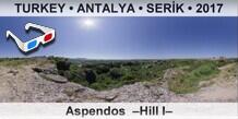 TURKEY • ANTALYA • SERİK Aspendos  –Hill I–