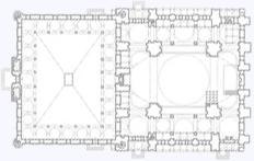 Süleymaniye Camii - plan