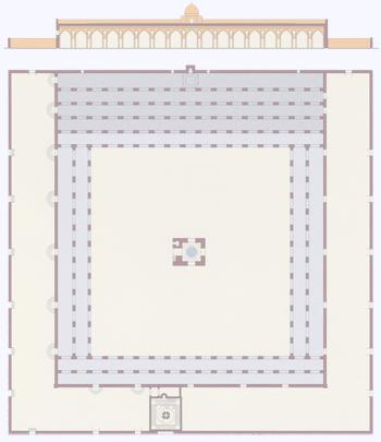 Tolunolu Camii - plan