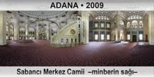 ADANA Sabanc Merkez Camii  Minberin sa