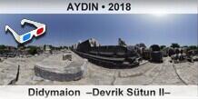 AYDIN Didymaion  –Devrik Sütun II–