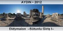 AYDIN Didymaion  –Sütunlu Giriş I–