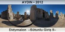 AYDIN Didymaion  –Sütunlu Giriş II–