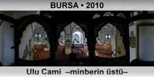 BURSA Ulu Cami  Minberin st