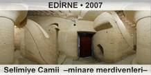 EDİRNE Selimiye Camii  -minare merdivenleri-