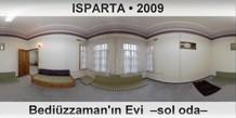 ISPARTA Bediüzzaman'ın Evi  –Sol oda–