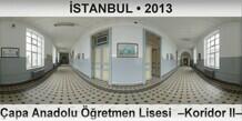 İSTANBUL Çapa Anadolu Öğretmen Lisesi  –Koridor II–